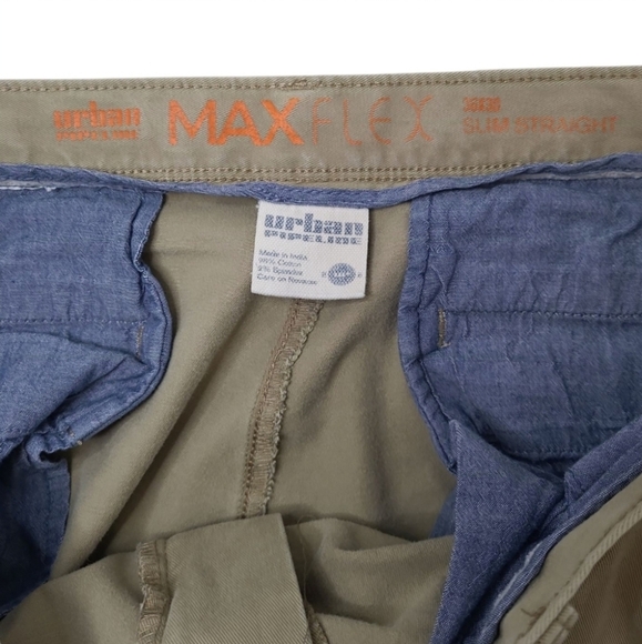 Urban Pipeline Max Flex Cotton Slim Straight Pants Size 36 - Picture 3 of 9